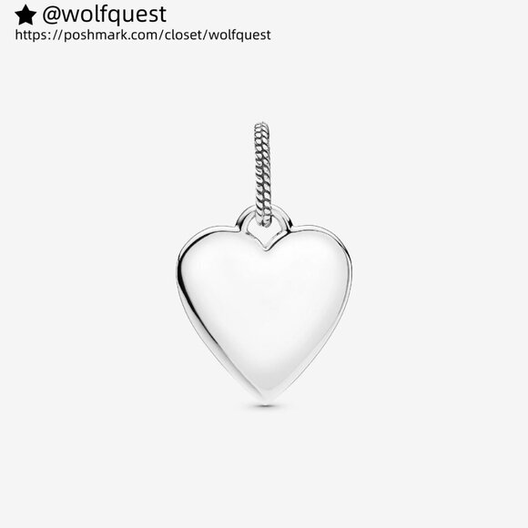 Pandora Engravable Heart Tag Pendant - Picture 3 of 6